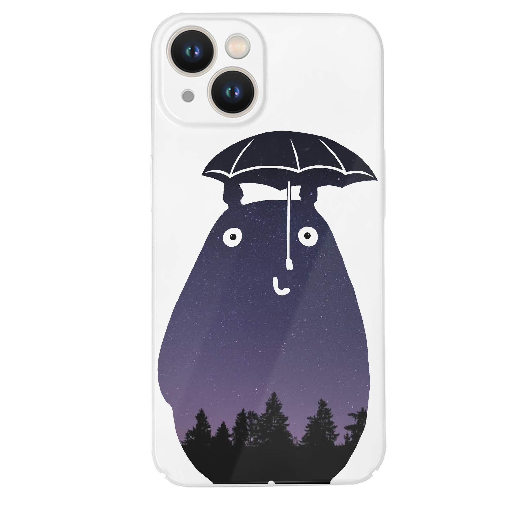 （画像用） となりのトトロ 草壁メイ 草壁サツキ My Neighbor Totoro Satsuki Kusakabe Mei Kusakabe 【iPhone 14シリーズ対応】ハードケース